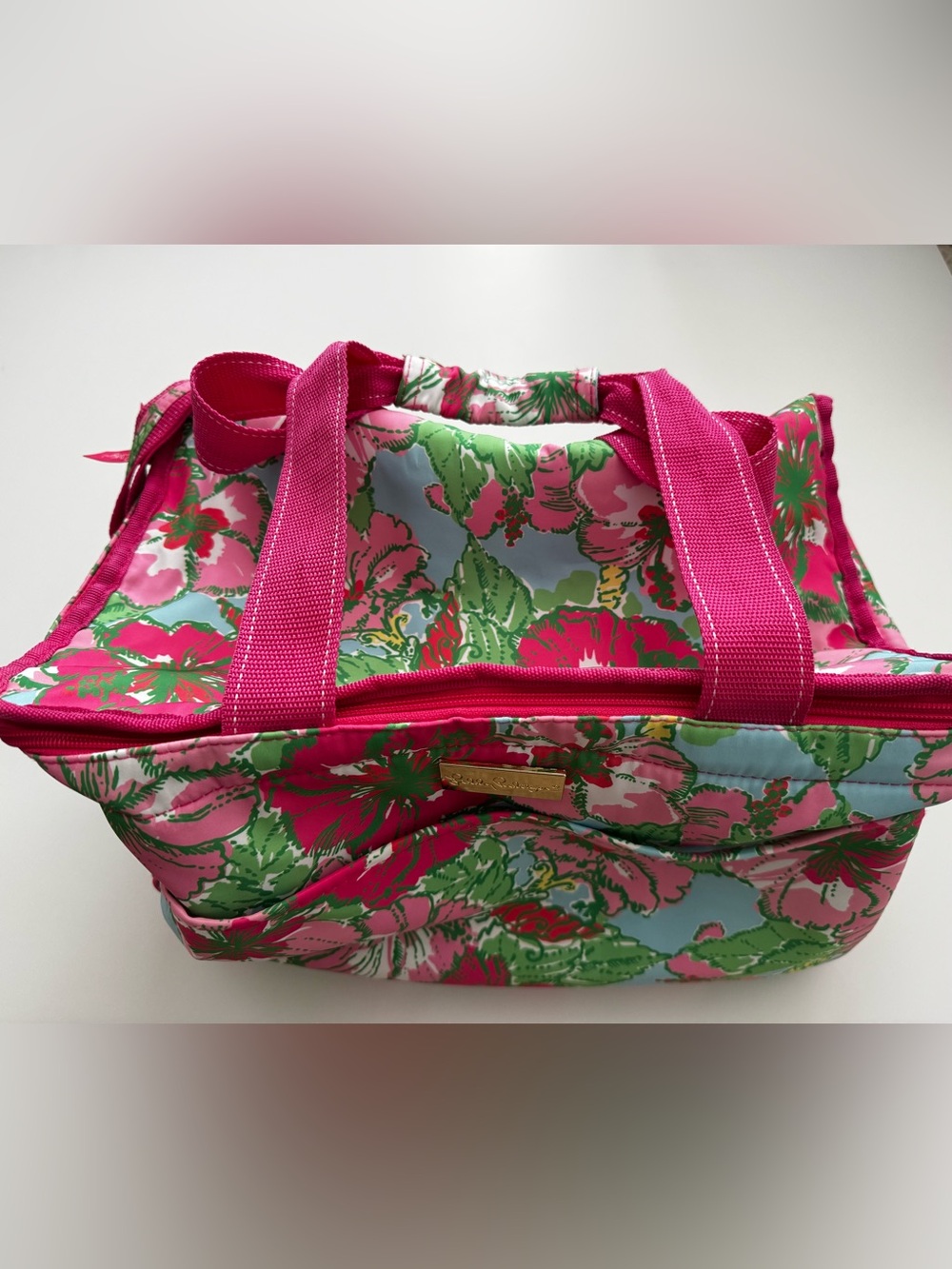 Lilly Pulitzer BIG FLIRT Insulated cooler Beach Bag Tote